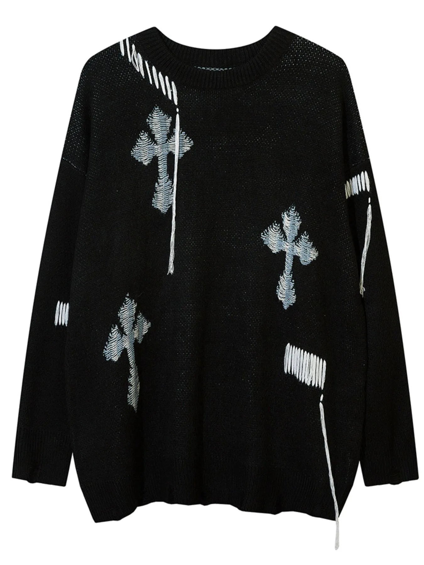 John Leon, Cross Round Neck Sweater