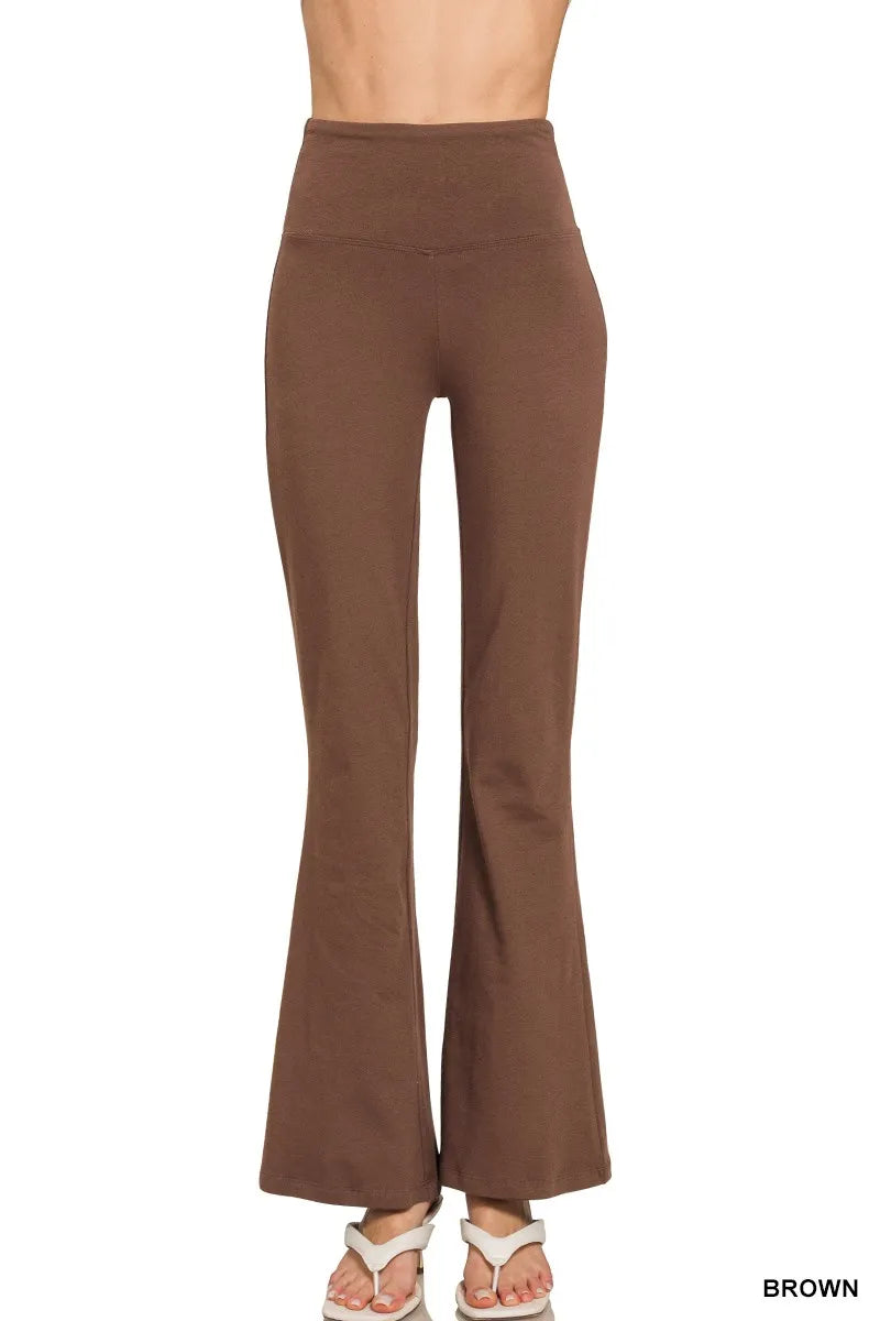 John Leon, Wide Waistband Yoga Flare Pants