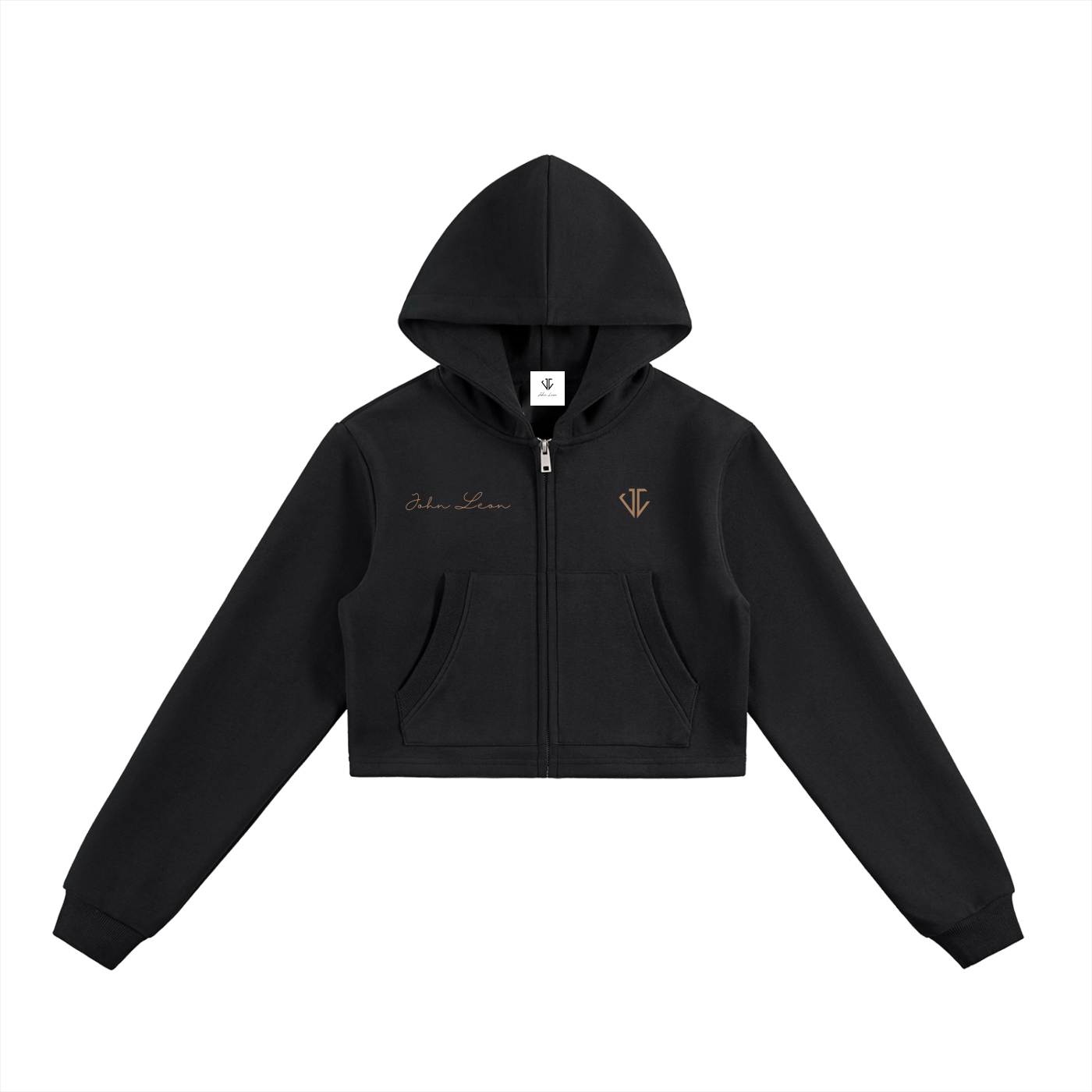 John Leon, King Essential Zip-Up Hoodie