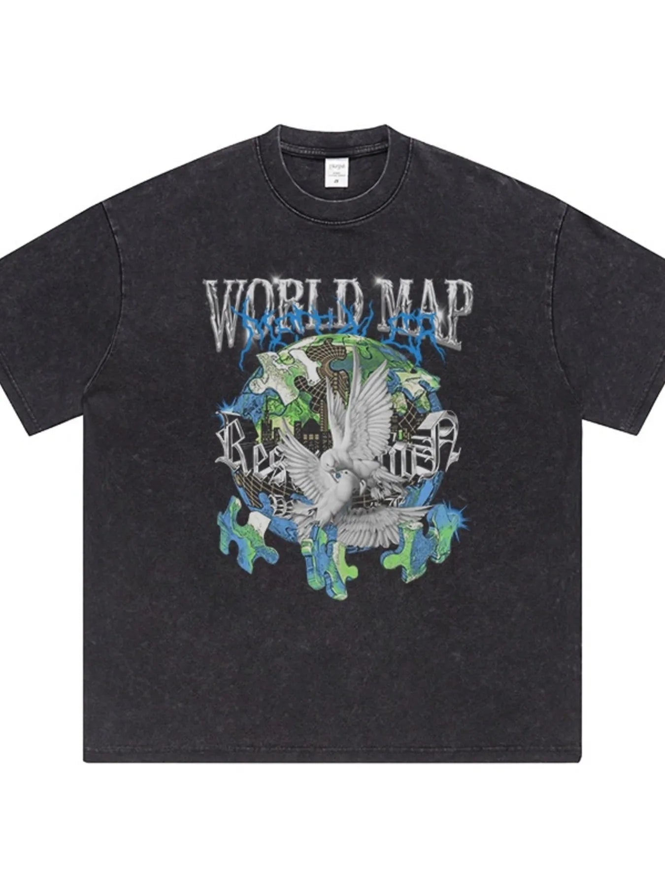 John Leon, Graphic Round Neck Short Sleeve T-Shirt