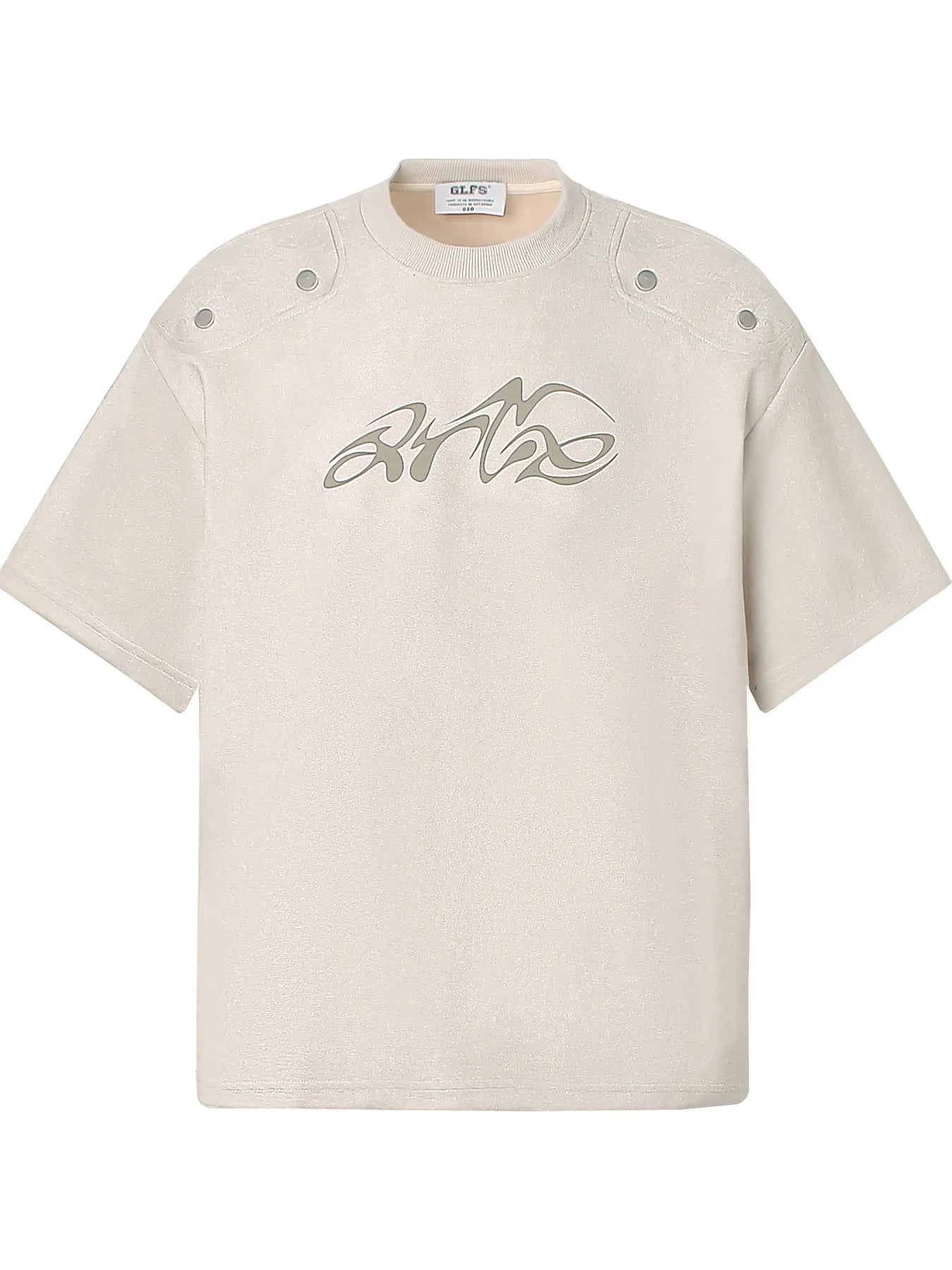 John Leon, Letter Graphic Short Sleeve T-Shirt