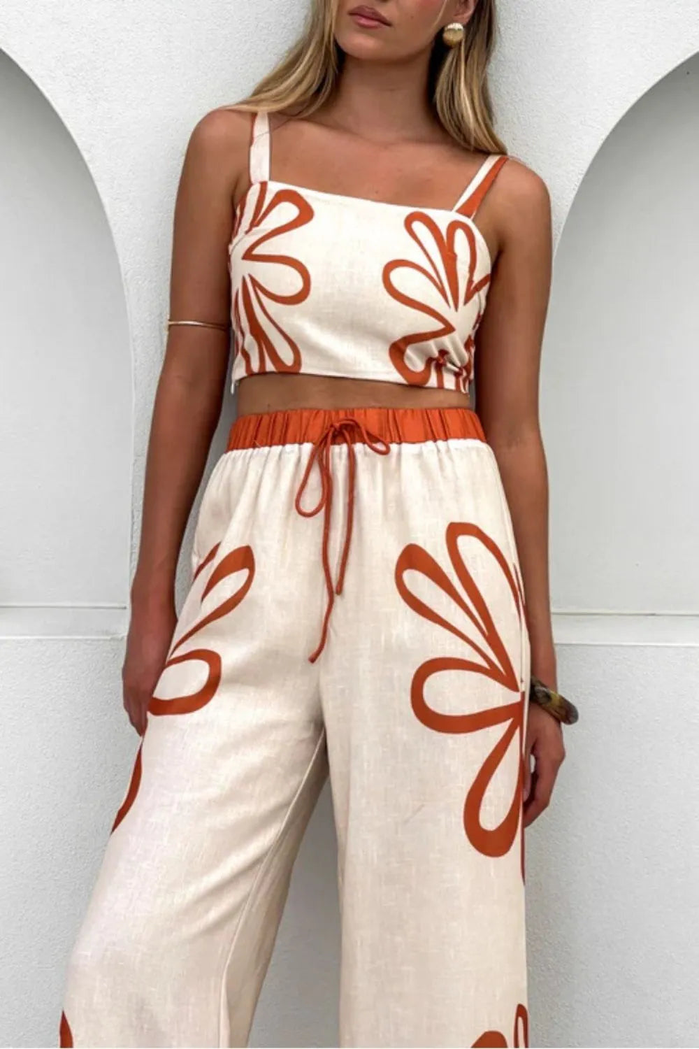 John Leon, Smocked Cami and Pants Set