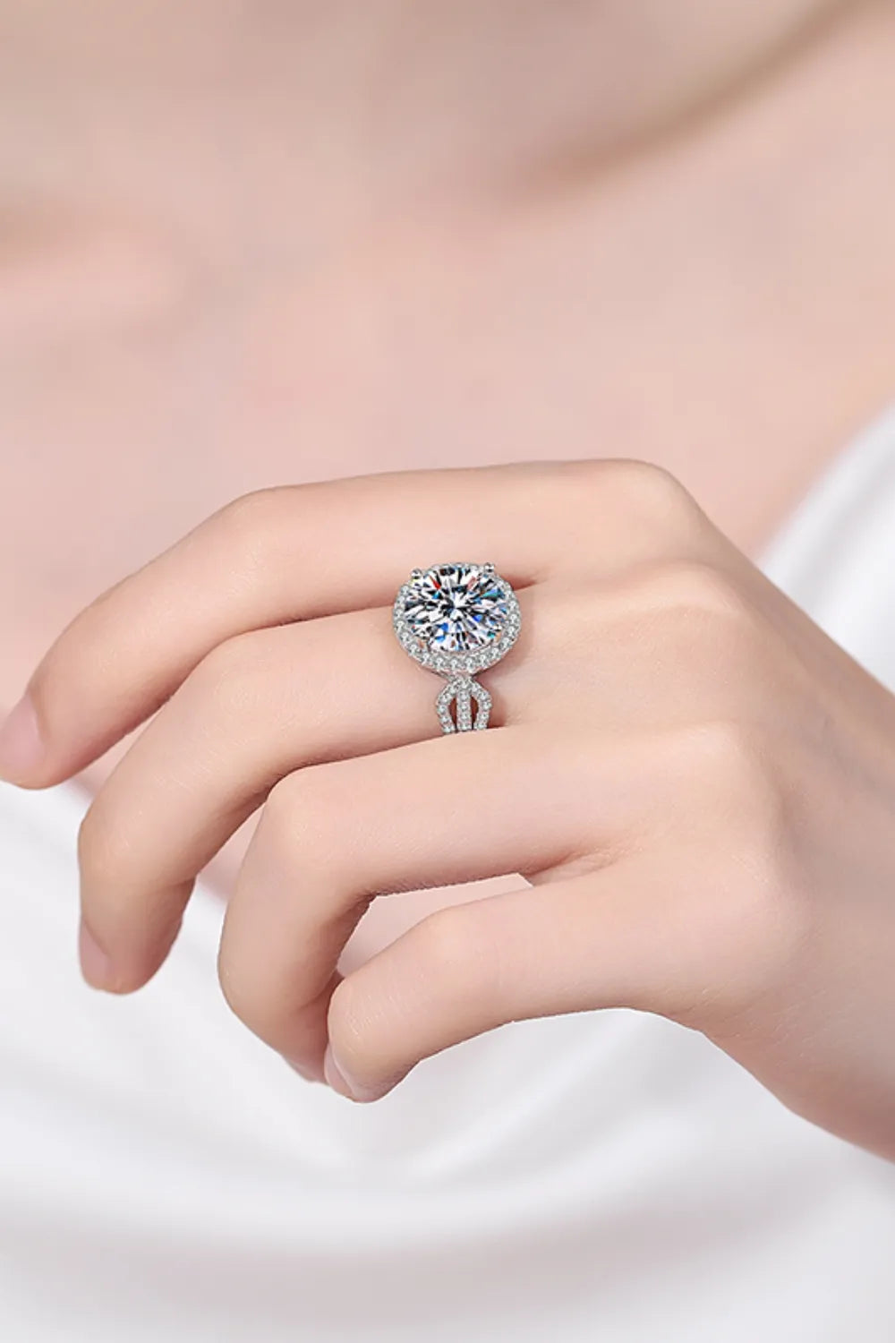 5 Carat Moissanite 925 Ring