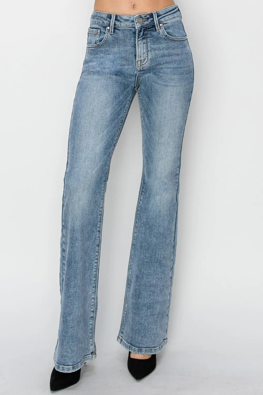 John Leon, Mid Rise Bootcut Jeans