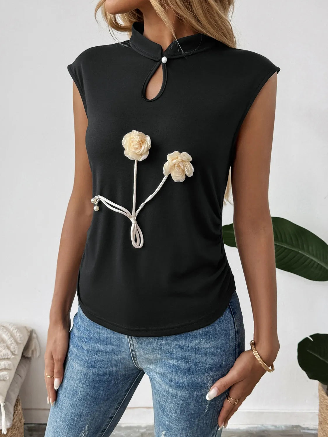 John Leon, Floral Sleeveless Top