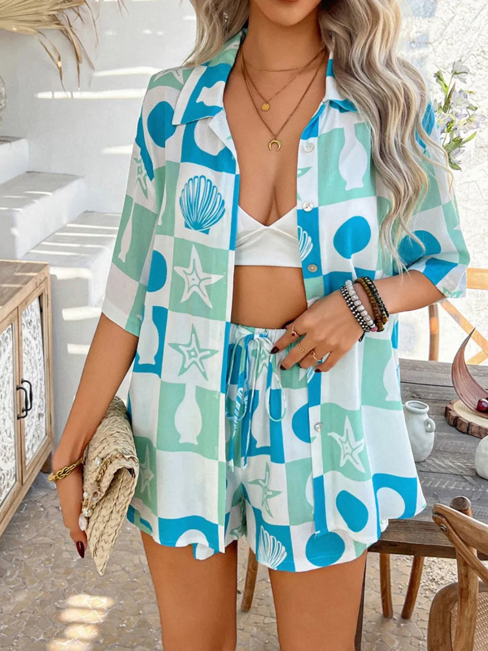 John Leon, Devine Shirt and Shorts Set