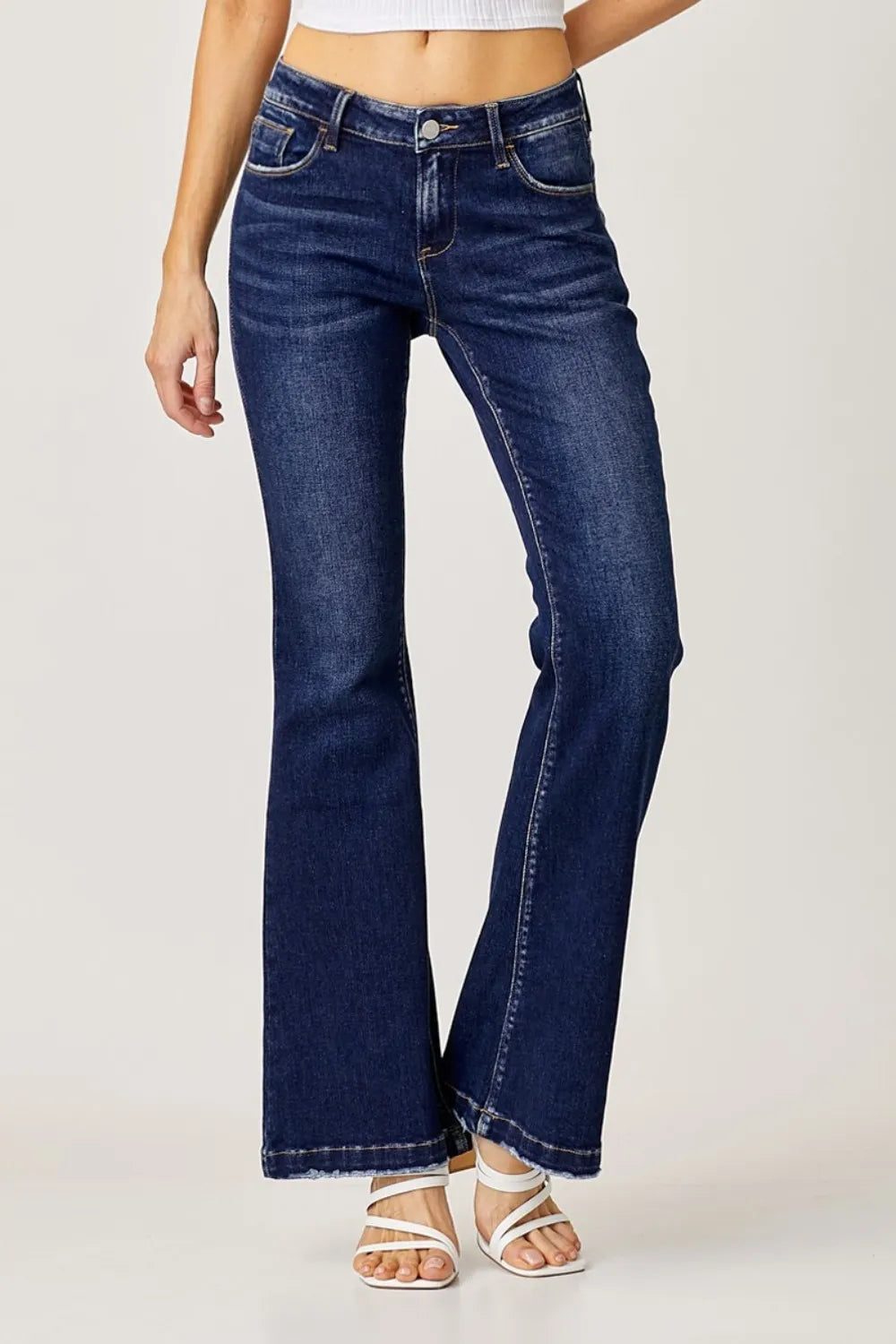 John Leon, Low Rise Flare Jeans
