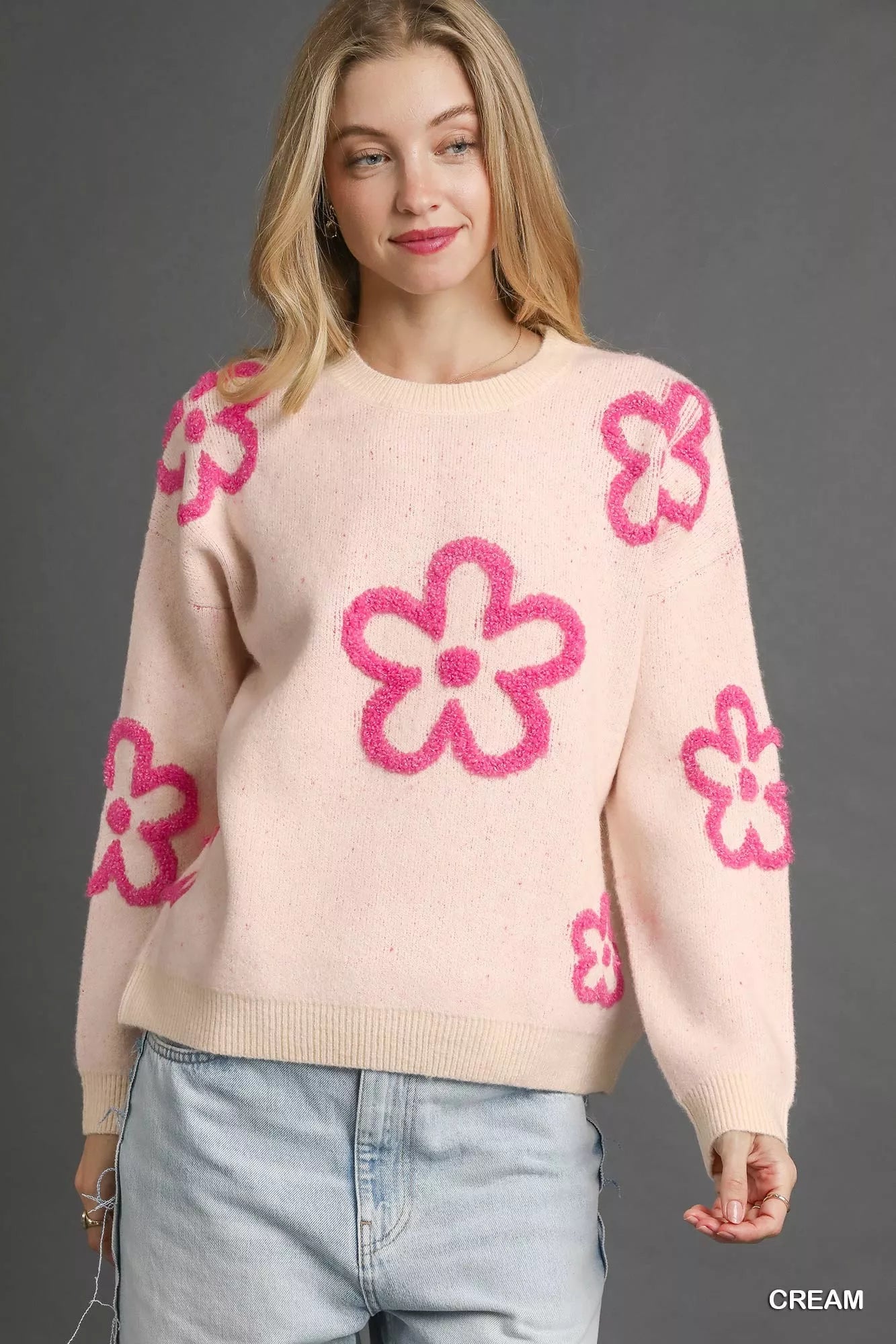 John Leon, Pink Floral Sweater