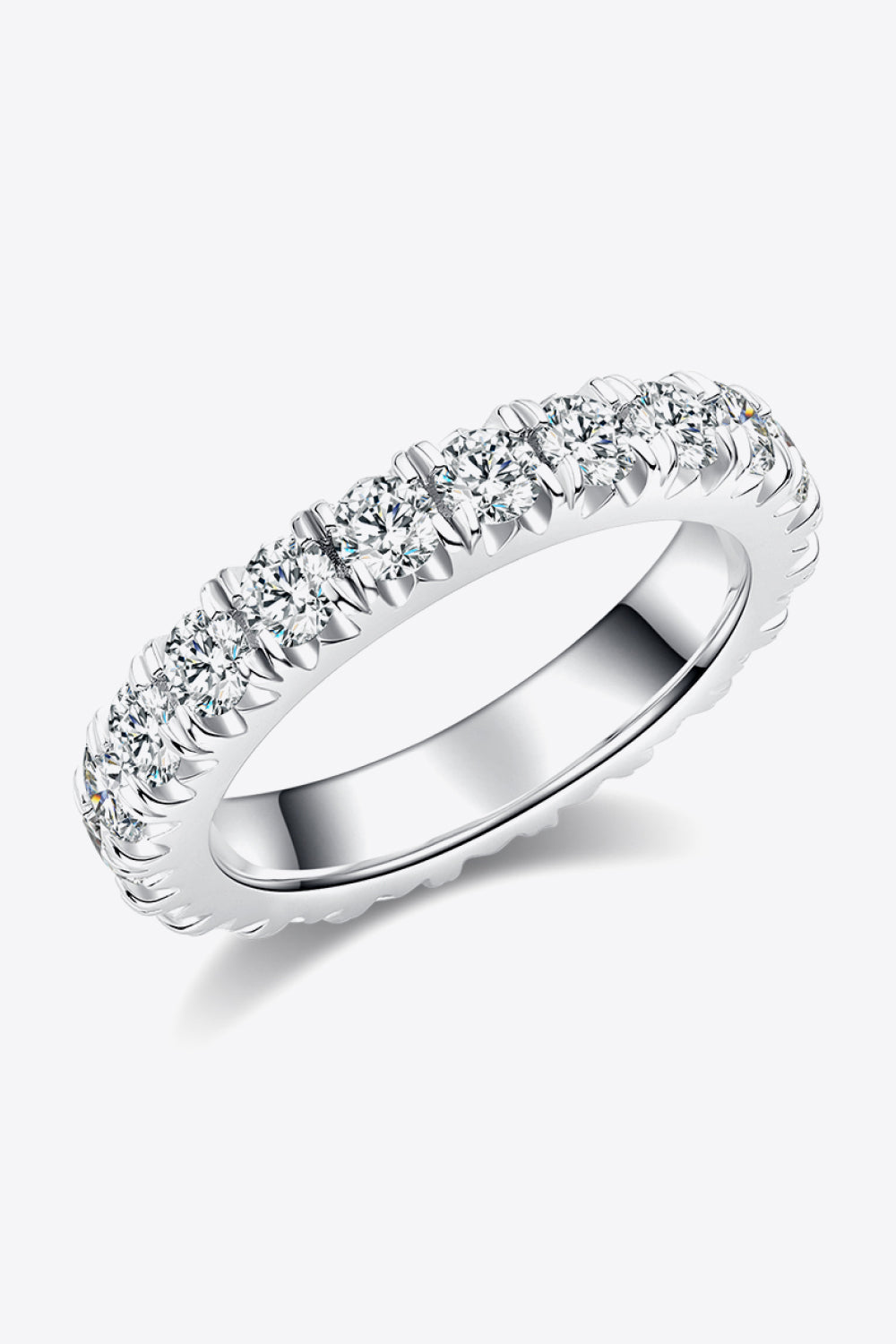 Adored 2.3 Carat Moissanite 925 Eternity Ring