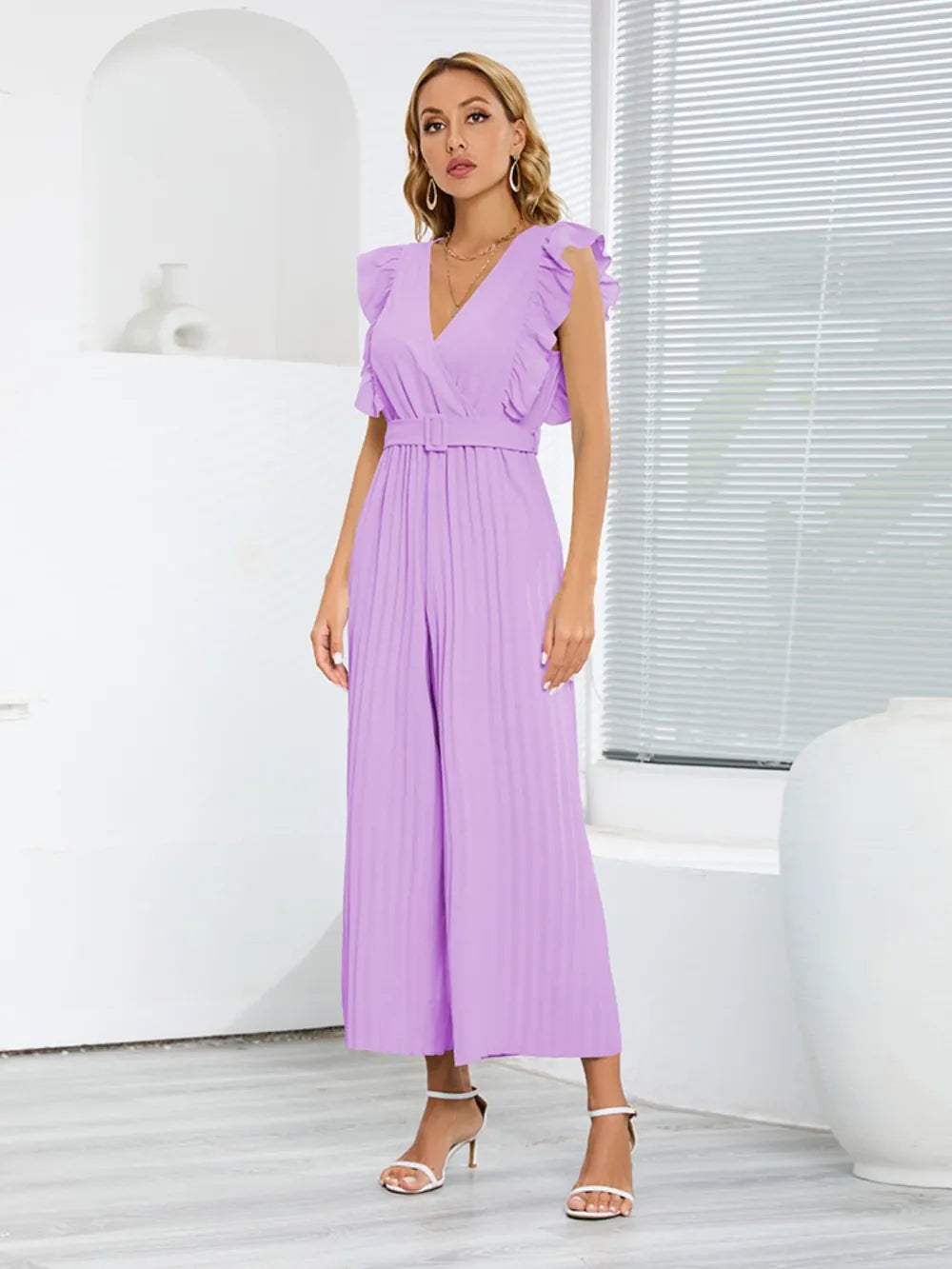 John Leon, Surplice Sleeve Jumpsuit